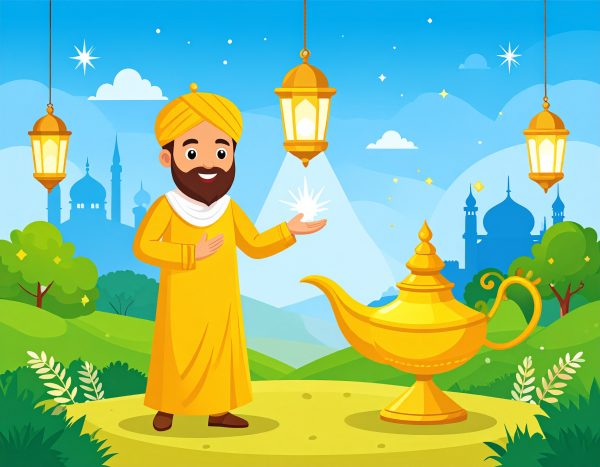 „Aladin und die Wunderlampe – Ein Märchen voller Magie!“